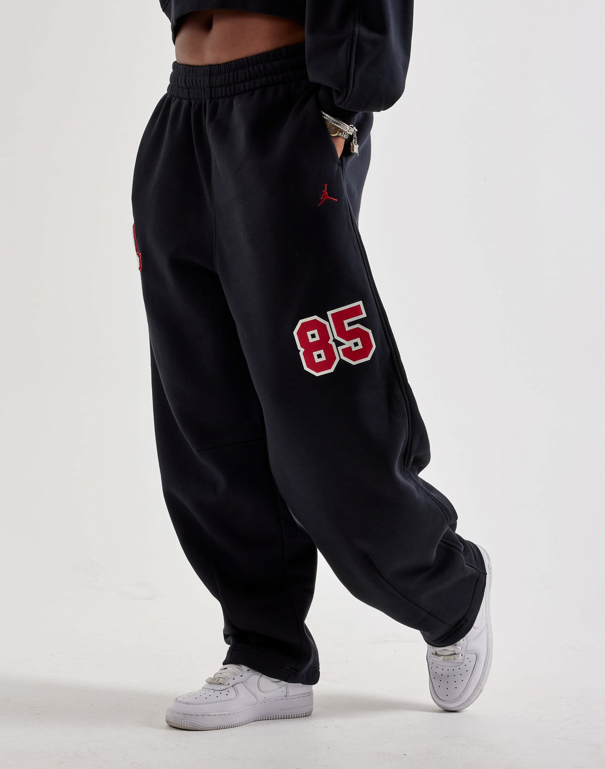 JORDAN BROOKLYN FLEECE PANTS NAVY (MUJER)