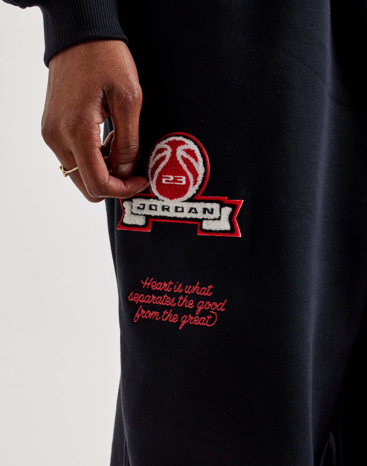 JORDAN BROOKLYN FLEECE PANTS NAVY (MUJER)