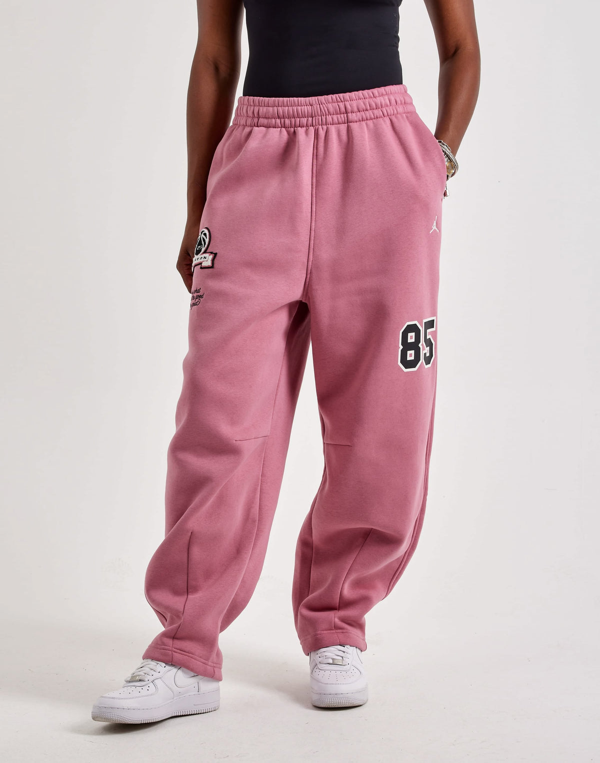 JORDAN BROOKLYN FLEECE PANTS PINK (MUJER)
