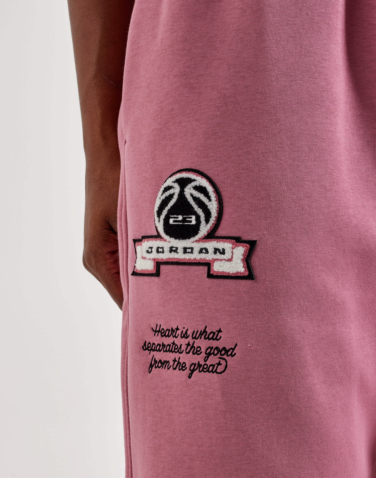 JORDAN BROOKLYN FLEECE PANTS PINK (MUJER)
