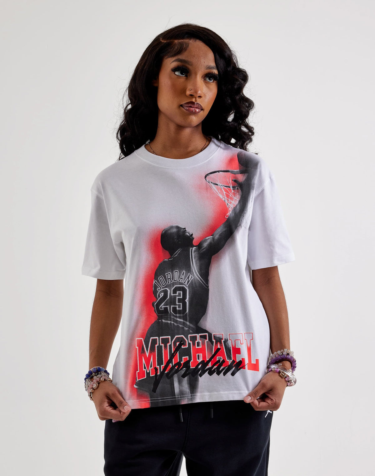 Jordan Heritage Graphic Tee White