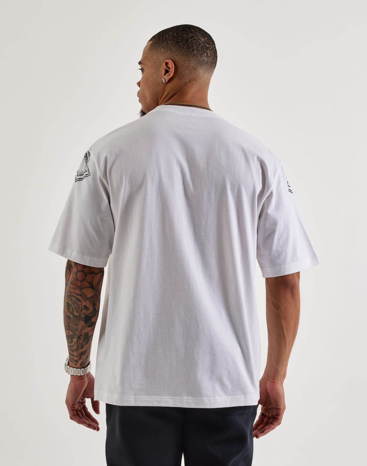 Jordan Core Arch Logo Graphic Tee White