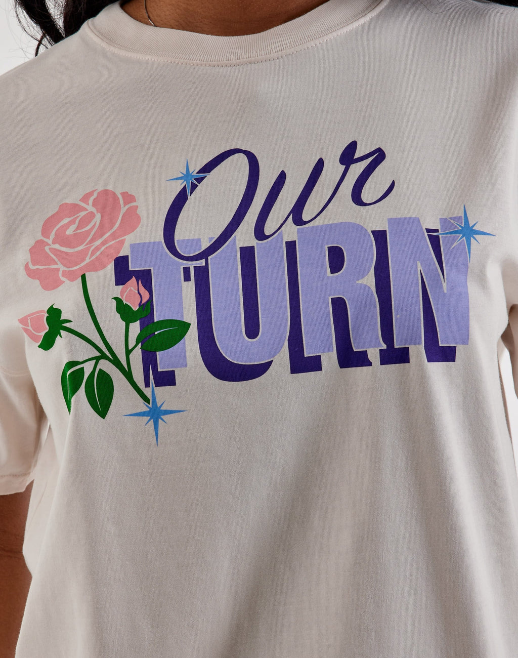 Jordan Our Turn Graphic Tee Tan