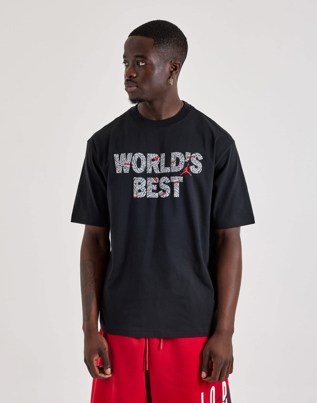 Jordan Worlds Best Tee Black
