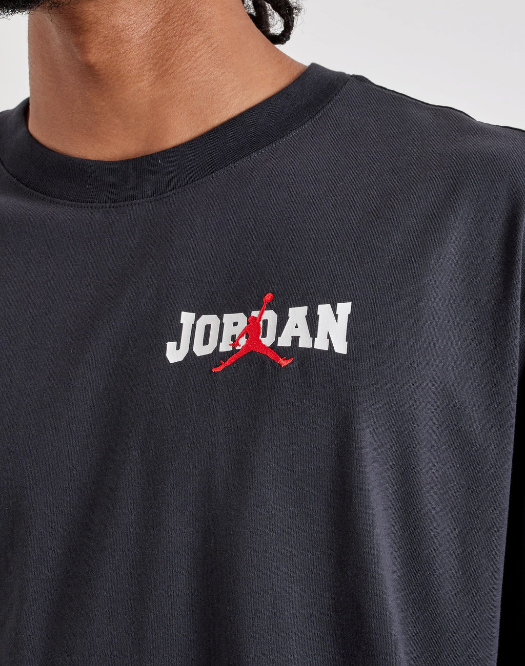 JORDAN BROOKLYN TEE BLACK JUMPMAN