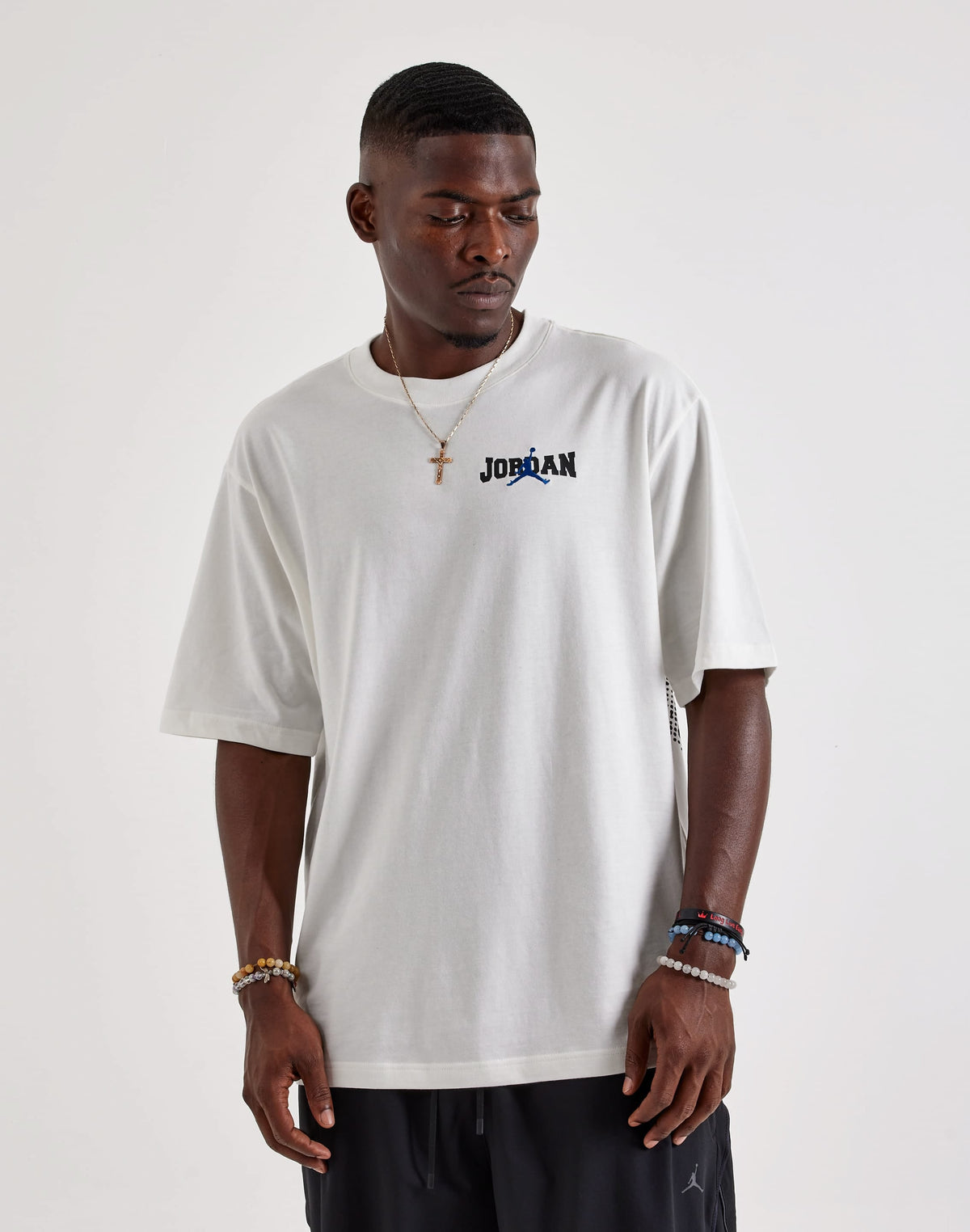 JORDAN BROOKLYN TEE CREAM JUMPMAN