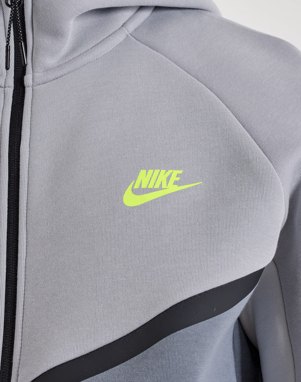 NIKE TECH FLEECE WINDRUNNER FULL-ZIP HOODIE GREY