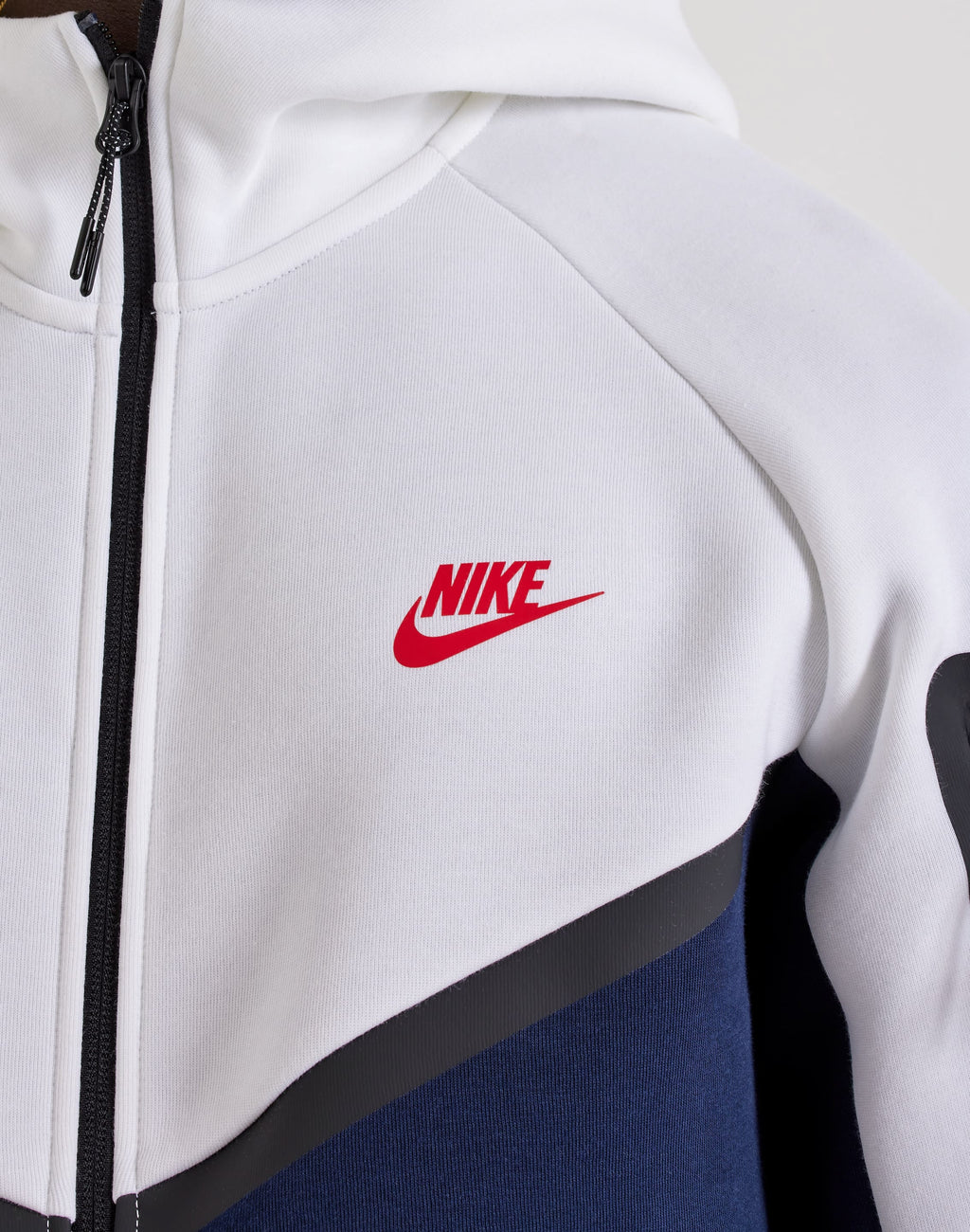 NIKE TECH FLEECE WINDRUNNER FULL-ZIP HOODIE NAVY
