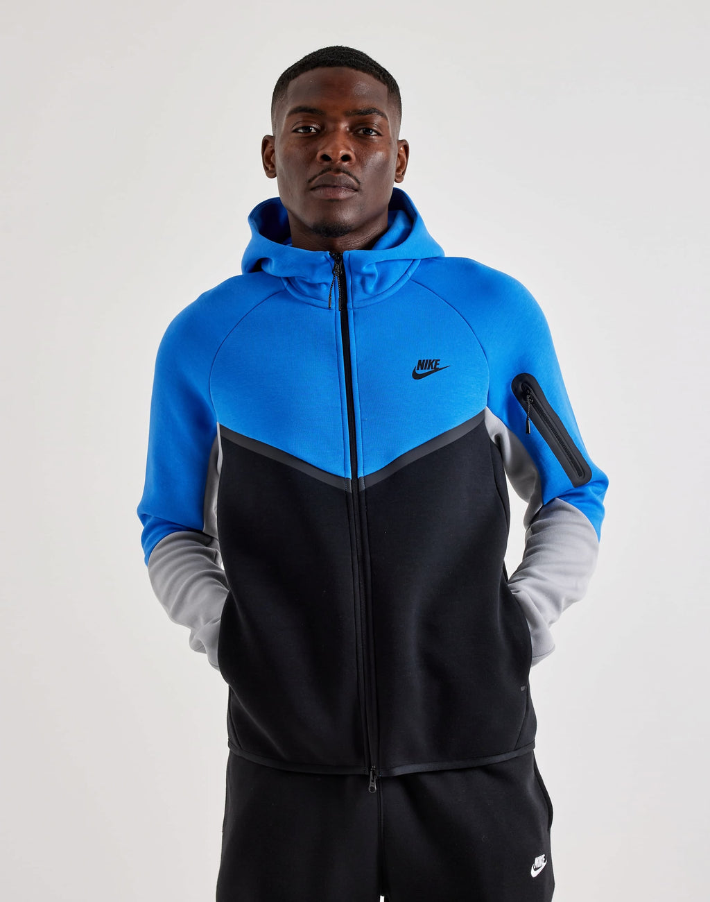 Nike Tech Fleece Windrunner Hoodie Blue