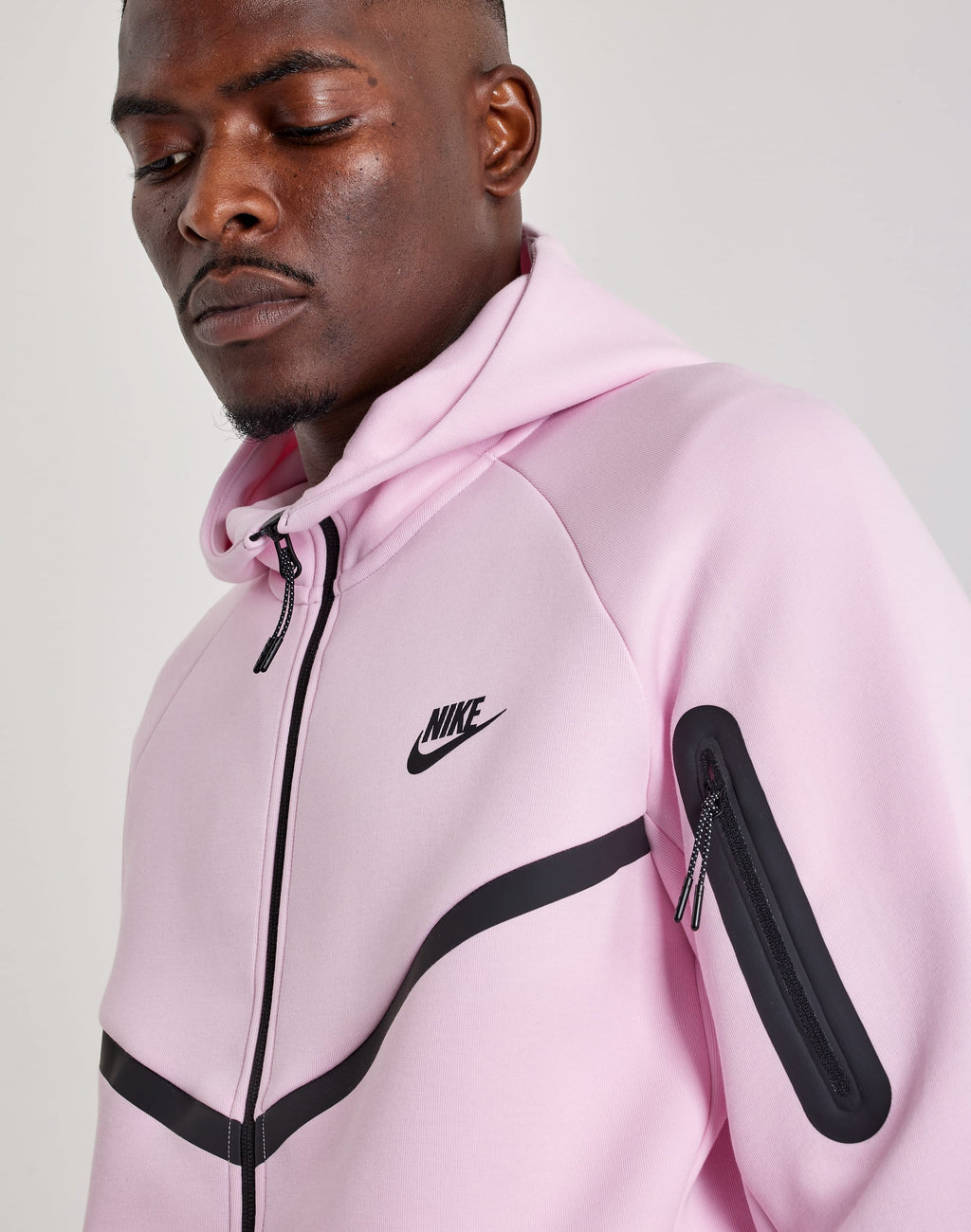 Nike Tech Fleece Windrunner Full-Zip Hoodie Pink