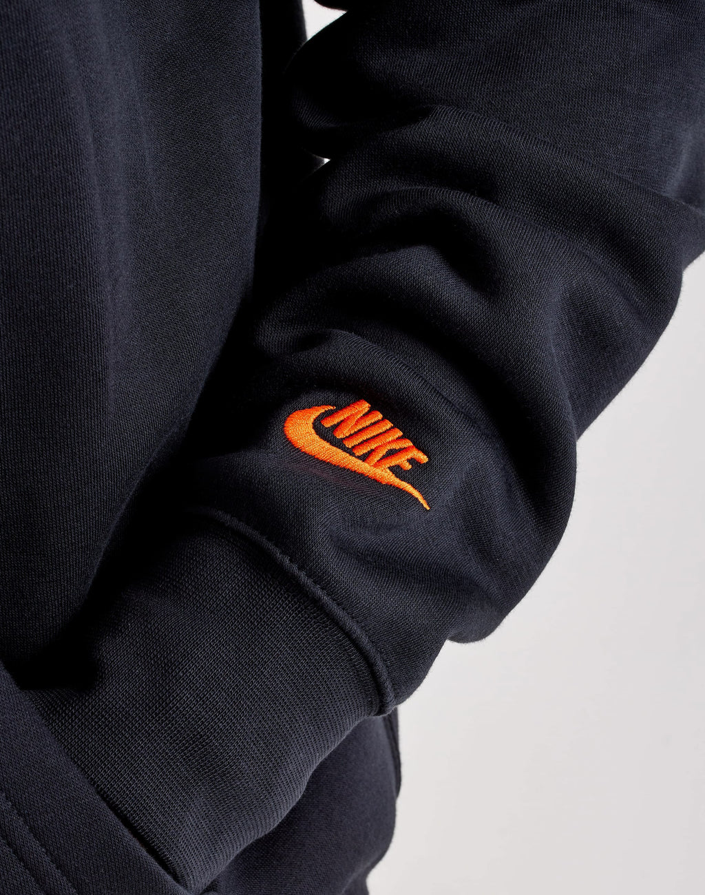 Nike Script Logo Pullover Hoodie Black