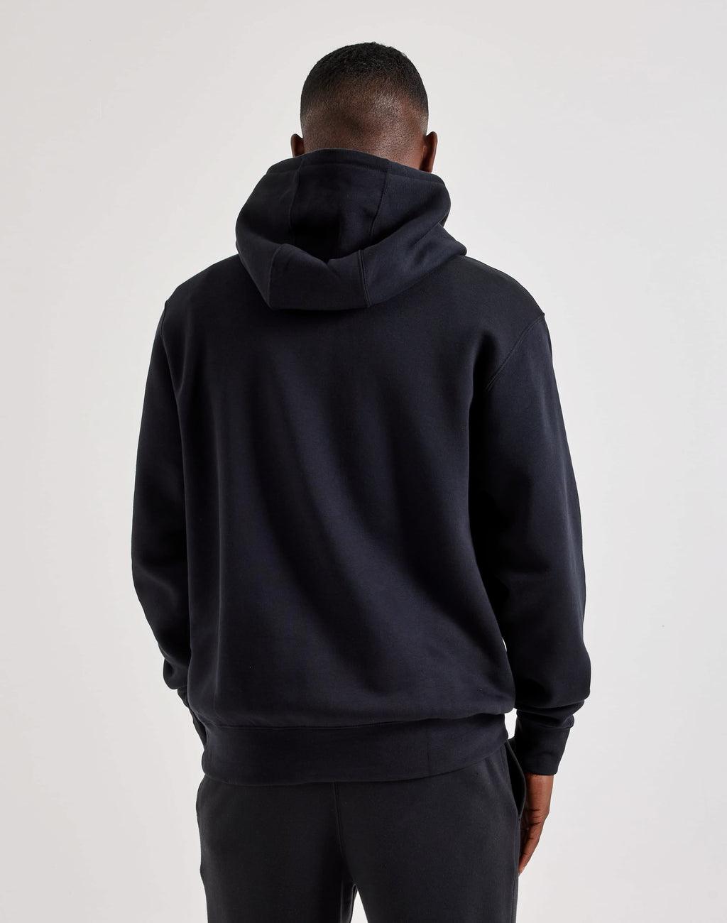 Nike Script Logo Pullover Hoodie Black
