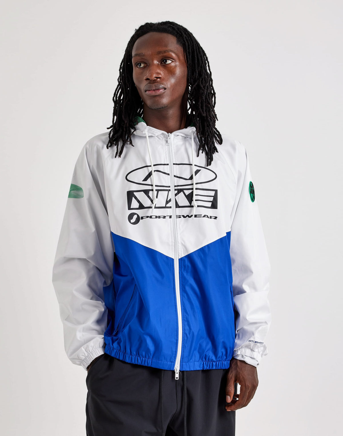 Nike Windrunner Storm-FIT Graphic Jacket Blue
