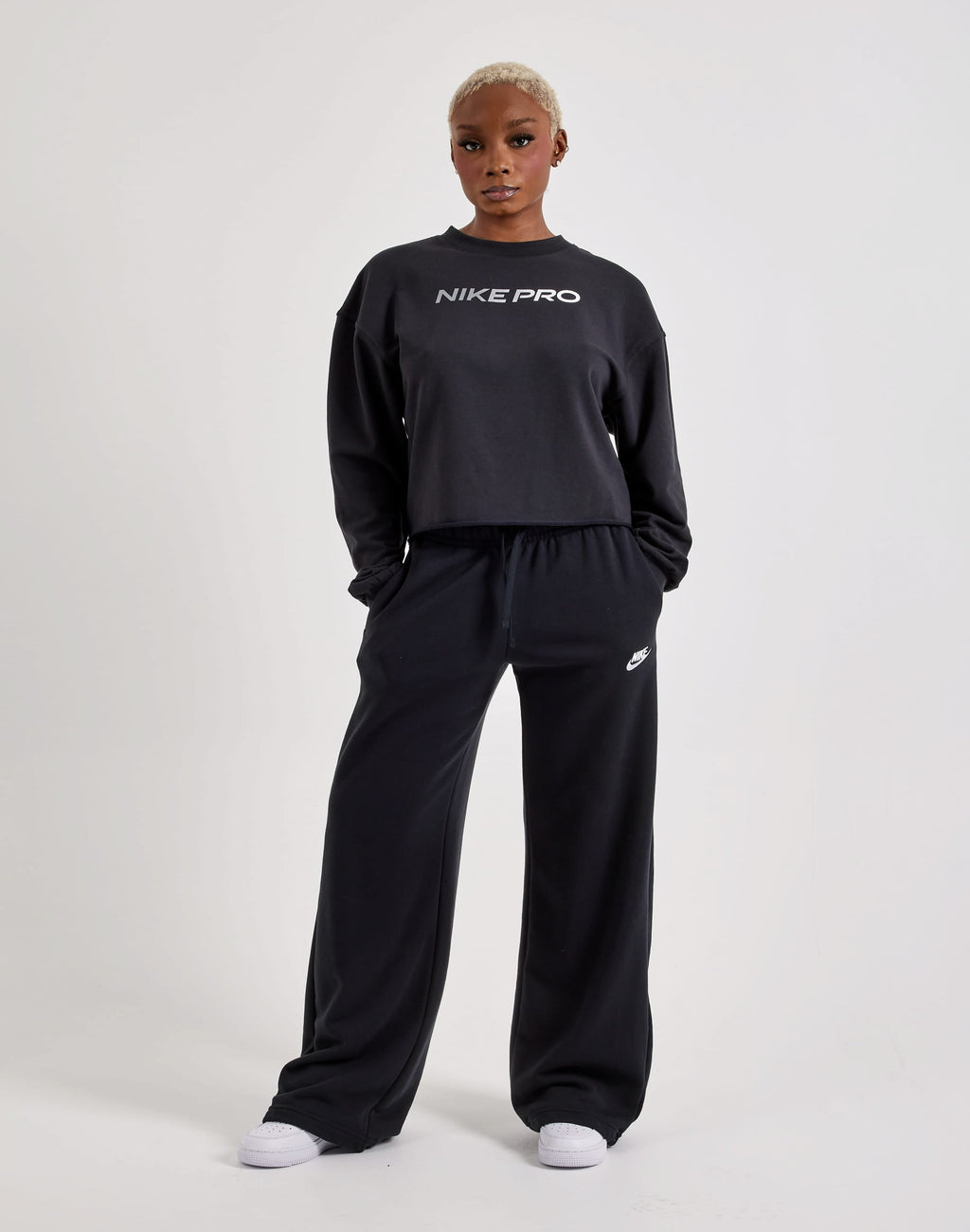 Nike Pro Dri-FIT Long Sleeve Top Black