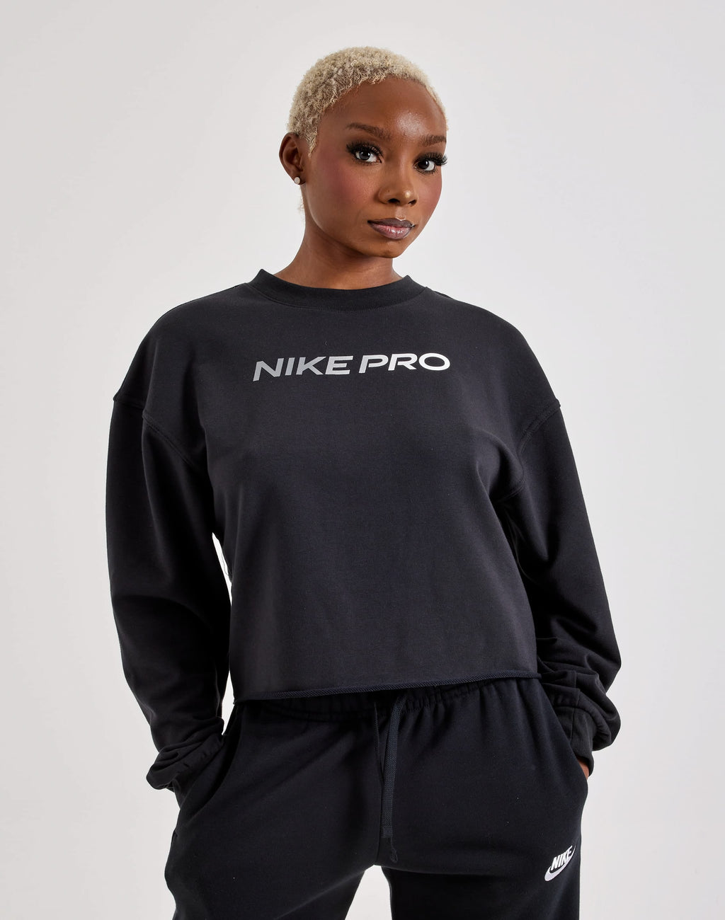 Nike Pro Dri-FIT Long Sleeve Top Black