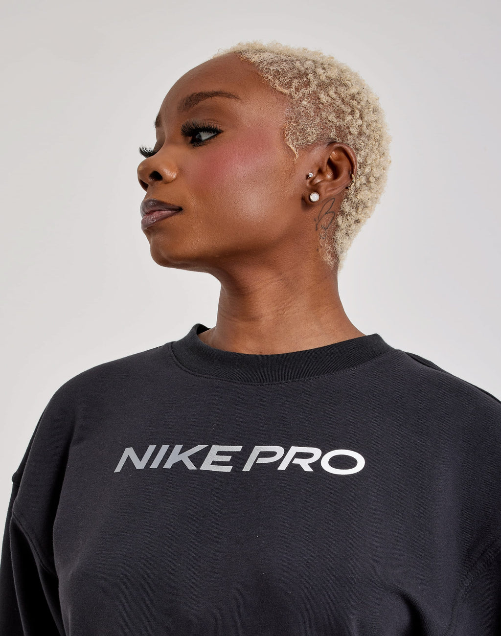 Nike Pro Dri-FIT Long Sleeve Top Black