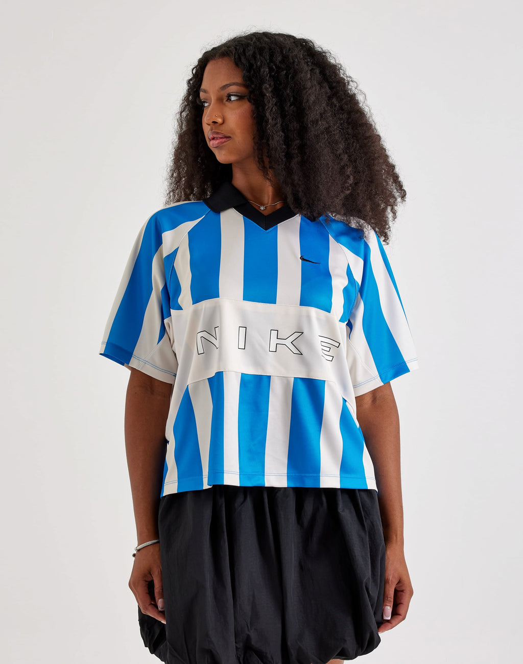 NIKE SPORTSWEAR OVERSIZED JERSEY BLUE MUJER