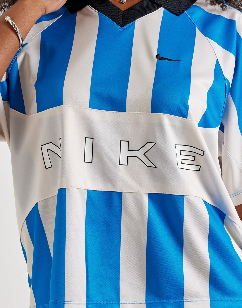 NIKE SPORTSWEAR OVERSIZED JERSEY BLUE MUJER