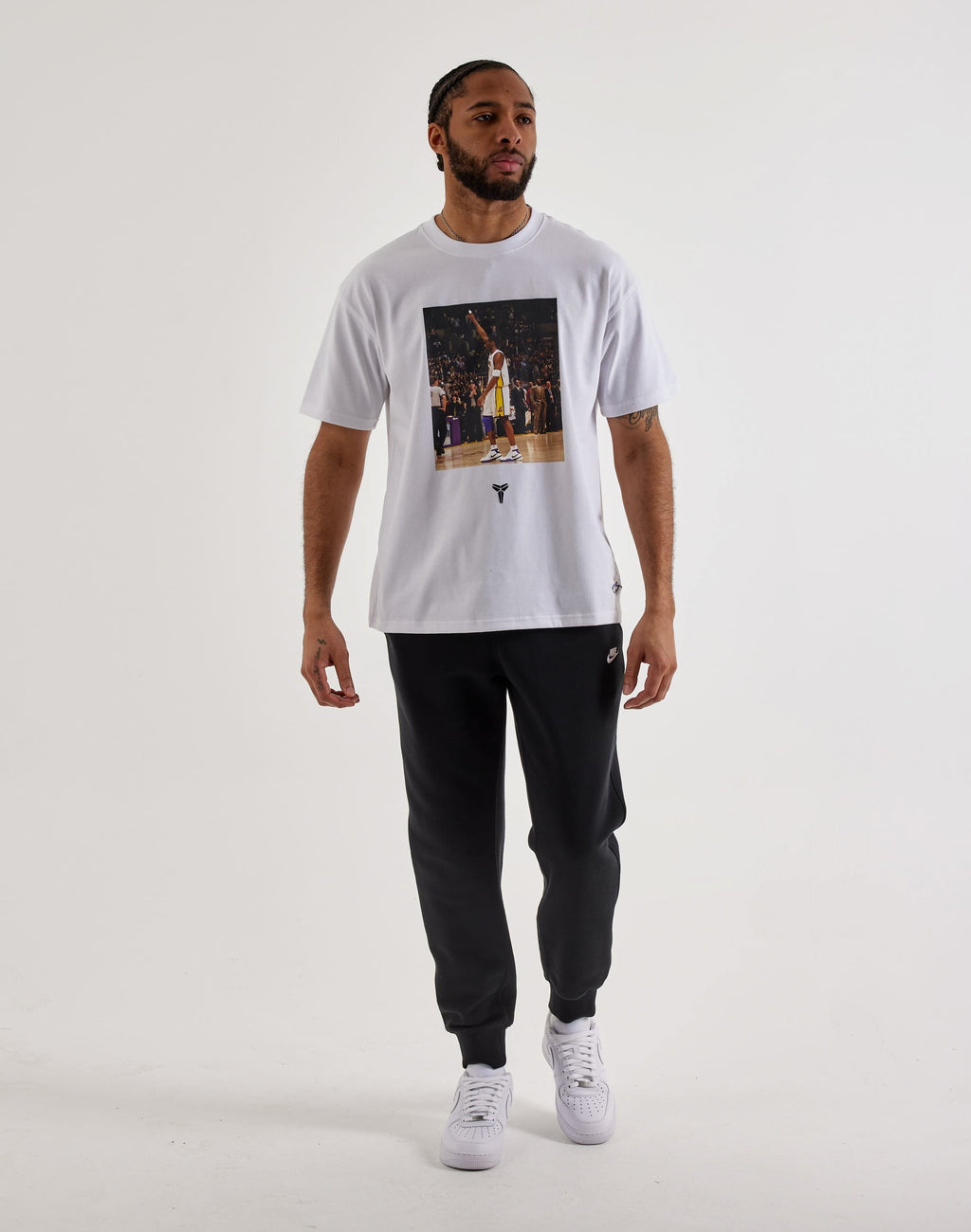 NIKE KOBE BRYANT DRI-FIT MAX90 81 TEE WHITE