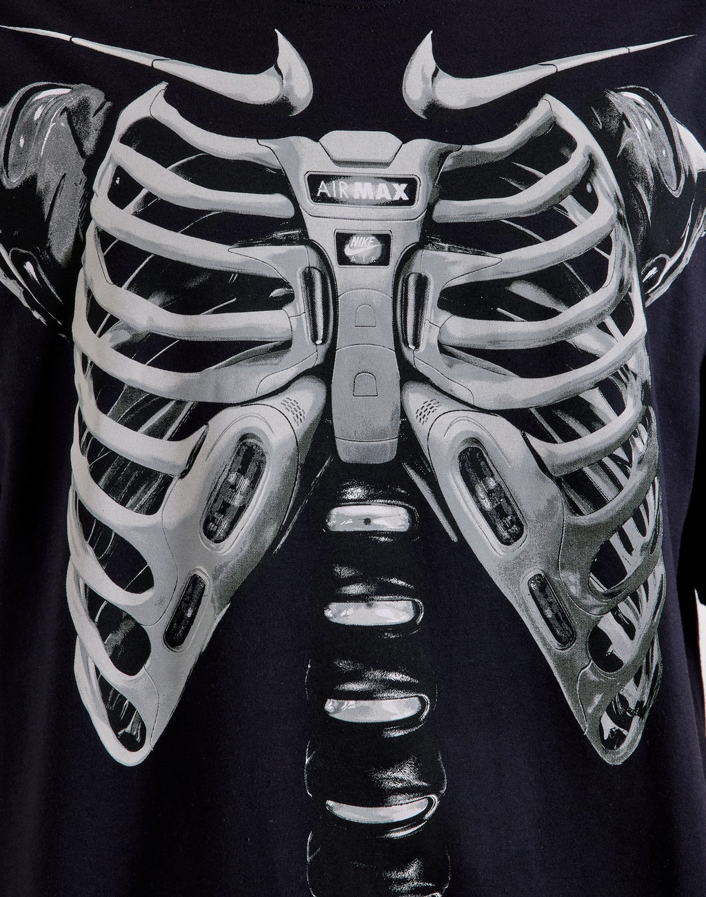 NIKE AIR MAX SKELETAL GRAPHIC TEE BLACK