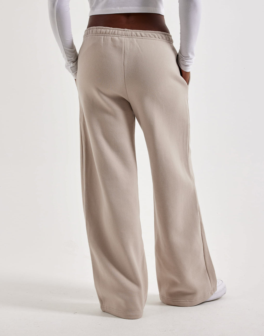 Nike Studio Fleece Pants Cream